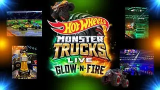 Hot Wheels Monster Trucks Glow Party