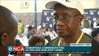 ANC commemorates former leader Oliver Tambo