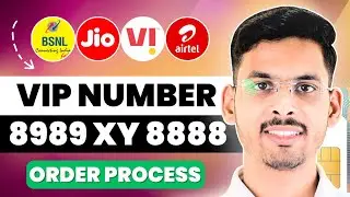 VIP MOBILE NUMBERS BOOKING #8989XY8888 | How To Get Fancy Number