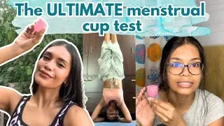 Swimming, White Pants and Headstands | Ultimate Test with the Namyaa Menstrual Cup! Did it work?