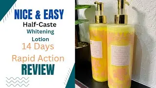 Nice & Easy Half Cast Whitening Lotion Review | 14-Day Test & Honest Results #skincare #care #beauty
