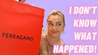 I BOUGHT A NEUTRAL CHIC BAG FROM FERRAGAMO - WHO AM I???