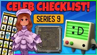 Official CHECKLIST for Celebrity Series 9 | Roblox 2022