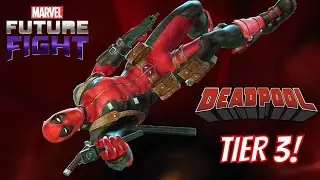 Gamplay de Marvel Future Fight desarrollo de  Deadpool Tier 3