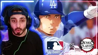 This Crossover is&nbsp;INSANE! | MLB x Demon Slayer REACTION