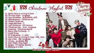 BTS Christmas Playlist 2023 🎄 BTS Songs For Christmas  방탄소년단 크리스마스 노래모음 🎵 chillcoffee shop music