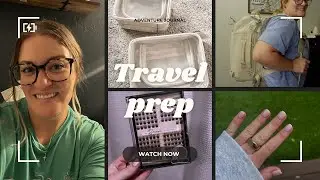 Ireland pack and prep, nails, Bagsmart Blast backpack and Calpak cosmetic case | VLOG