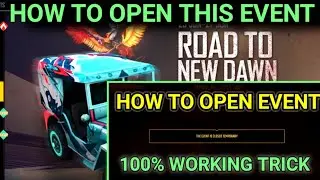 free fire road to new dawn event kyo open nahi ho raha hai |how to open road to new dawn event| 100%