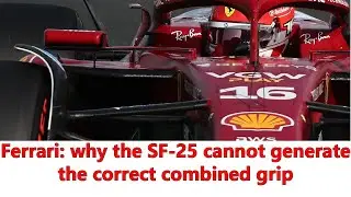 Ferrari SF25: aero choices strain mechanical performance & why MCL39 floor generates more downforce