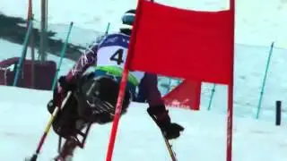 CDY Giant Slalom on DynAccess Torque 2 monoski.mp4