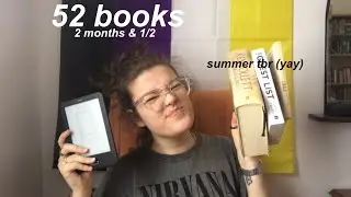 my summer tbr || 52 books in 2 months & a half, yes i'm crazy || RA READS
