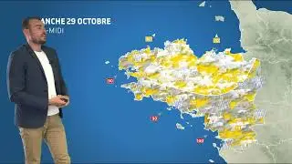 Bulletin météo pour le dimanche 29 octobre 2023