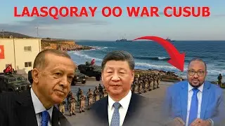 DEGDEG: Shiinaha ,Turkiga iyo Sacuudiga oo ka farxiyay Dowlada Waqooyi Bari, hub iyo gadiid dagaalna