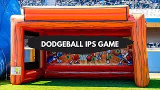 Inflatable, Interactive Dodgeball Game 🔴🆚🔵 Safe Team Building Activity for Company Picnics & Schools