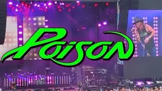 Poison Live @ Charlotte NC Panthers Stadium 28th  June 2022
