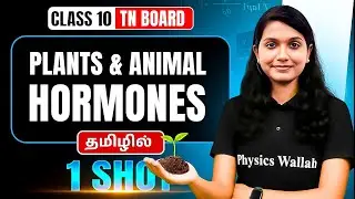PLANT AND ANIMAL HORMONES  in One Shot | SCIENCE in Tamil | Class 10 TN Board
