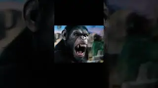Caesar SPEAKS 🗣️- Planet Of The Apes (2012) Thrilling Scene #shorts #planetoftheapes #caesar