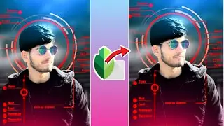 Futuristic Photo Editing Tricks In Snapseed | Snapseed Futuristic Amazing Editing Tricks