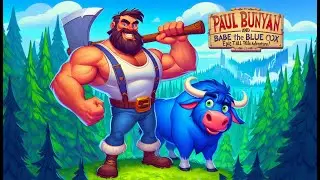 Paul Bunyan and Babe The Blue Ox | AI Animation | American Tales