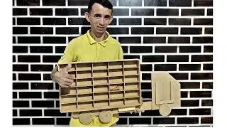 Parte 1: Como fazer prateleira de carrinhos modelo caminhão