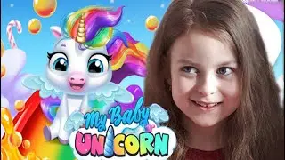 Моя милая Единорожка My Baby Unicorn - Virtual Pony Pet Care & Dress Up