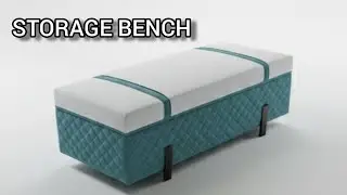 HOW TO MAKE STORAGE BENCH || OFFICIAL VIDEO || MURAD FURNITURES 