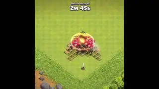 Super Dragon Vs 1000&times; Air Bombs | Will He Reach Town Hall | Clash Of Clans