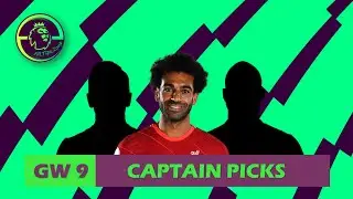 #FPL #GW9 CAPTAIN PICKS