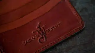 Leather Goods Wallet Product Video