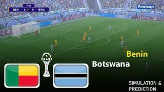 Benin vs. Botswana Africa Cup of Nations 25/26 Full Match | VIDEO GAME Simulation/Prediction