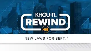 New Texas laws in effect on September 1