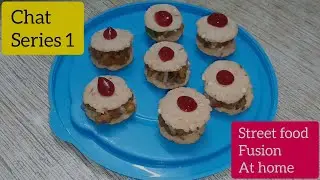 A fusion Street food at home with sweet potatoes | Must try evening snack chat recipe 