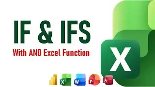 How to use IFS with AND Excel Function | Prabas Office Studio