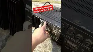2000W #amplifier Ahuja SPA 10,000 #model #unboxing #compare #dj #review #real #yt