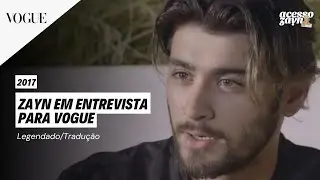 LEGENDADO | Zayn fala sobre moda, fama e o significado por tr&aacute;s de seu est&uacute;dio caseiro para Vogue
