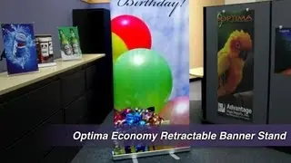 Optima Economy Retractable Banner Stand