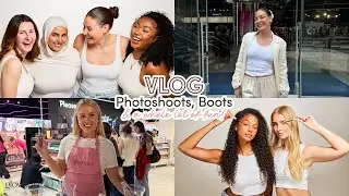 WEEK IN THE LIFE: PHOTOSHOOTS AND BOOTS | GLOW FOR IT