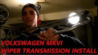 How To Replace The MKVI Windshield Wiper Linkage / Transmission (VW MK6 GLI Wiper Linkage And Motor)