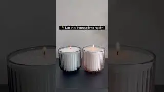 Correct wick placement. Try this❗️ #candletips #candlesand #diycandles