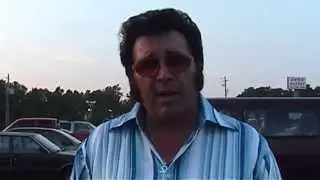Elvis Tribute Artis Chris Baratta is interviewed for 816 documentary (video)