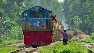 Tanker Train / BTO Train takes manual PLC (Paper Line Clearance) at Baro Takia Railway Station