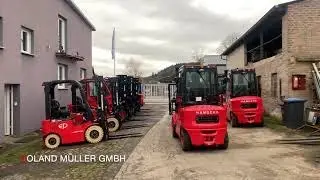 Hangcha CPCD30 Dieselgabelstapler Triplex Vollkabine Heizung Zinkenverstellger&auml;t
