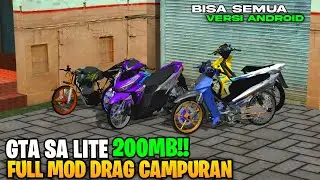 GTA SA LITE FULL MOD DRAG CAMPURAN 2 TAK HEREK TIGER GL DAN DRAG MATIC OFFLINE DI ANDROID