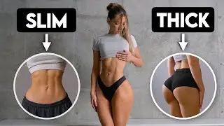 Get ROUND BOOTY, SLIM WAIST & FLAT ABS - Pilates SLIM, THICK Workout! Floor Only, No Squats, At Home