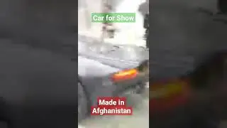 Sports Car for show ❤️| Beautiful Design Made in Afghanistan #shorts #sports #car #2023