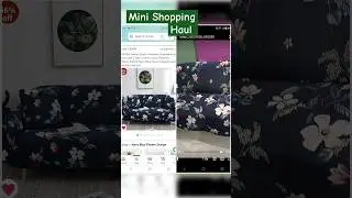 Mini Haul Amazon sofa cover #shopping