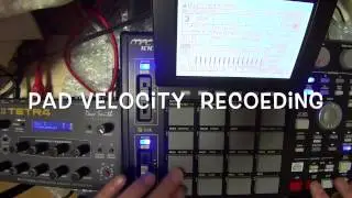 AKAI MPC1000 JJOS128XL,midi CC controls test,with DSI TETRA