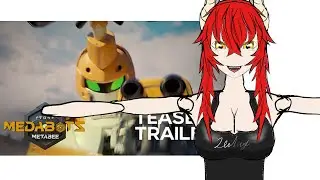 ZenReacts to the Medabots: Metabee trailer while T-posing