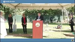 Rabbi Henry Hollander speaks at Unclaimed Dead Ceremony 2025