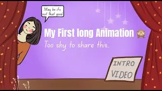 My First Animation Intro | Beginner Animator ✨ #animationintro #beginneranimator #learninganimation